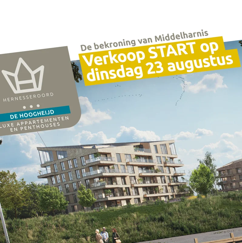 De verkoop van de De Hoogheijd start 23 augustus 2022!